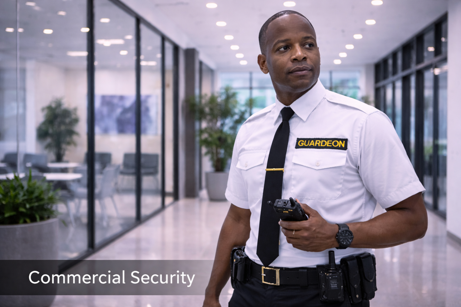 Professional Security In Modern Office Space